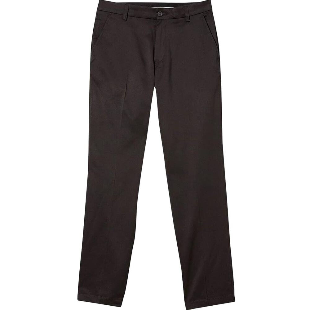 NEW Amazon Essentials Men's Straight-Fit Stretch GOLF PANT 33W x 32L Black NIP!